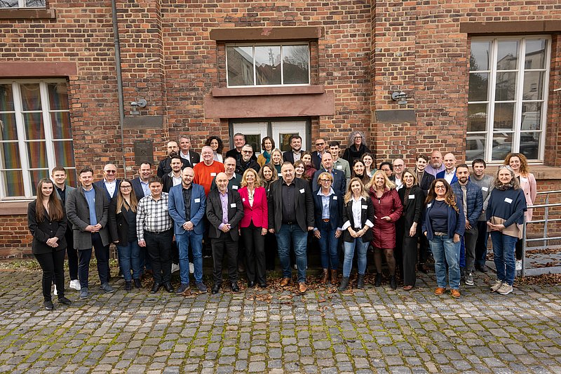 Gruppenfoto von einem Netzwerkpartnertreffen